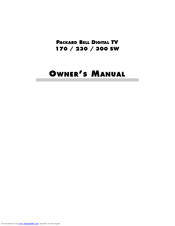 Packard Bell 170 SW Owner's Manual