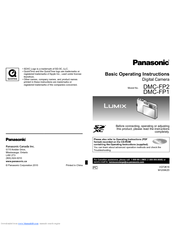 Panasonic DMC-FP1G Basic Operating Instructions Manual