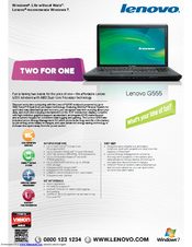 Lenovo 087325U Specifications