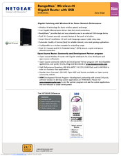 Netgear WNR3500Lv1 Datasheet