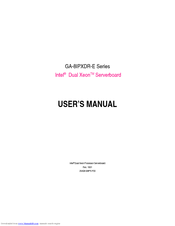 Gigabyte GA-8IPXDR-E Series User Manual