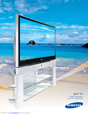 Samsung HLR6168WX Brochure & Specs