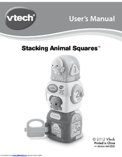 Vtech Stacking Animal Squares User Manual