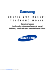 Samsung SCH-R355 Series Manual Del Usuario