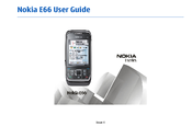 Nokia E66 - E66 - Cell Phone User Manual