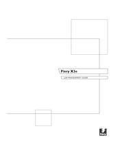 EFI Fiery X3e Job Management Manual