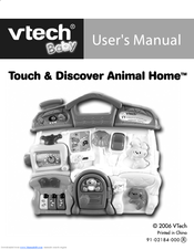 Vtech Touch & Discover Animal Home User Manual