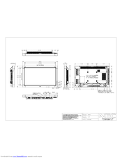 NEC V322-AVT Dimensional Drawing
