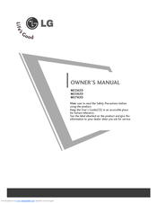 LG M2362DP-EM Owner's Manual
