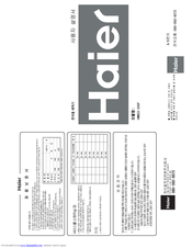 Haier HWM33-200F User Manual