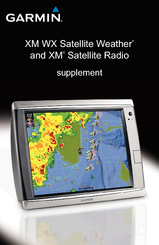 Garmin XM WX Satellite Weather and XM Satellite Radio Supplement Manual