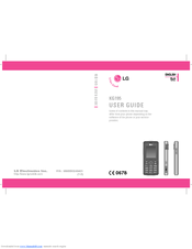 LG KG195 User Manual