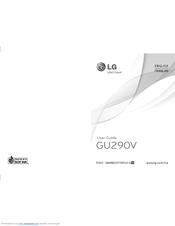 LG GU290V User Manual