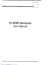 Asus P/I-AP55T User Manual