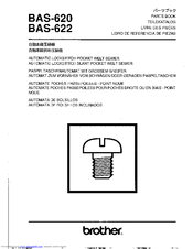 Brother BAS-620 Parts Book