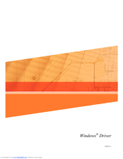KIP Windows Driver Operation Manual
