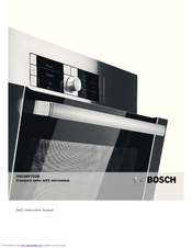Bosch HBC86P753B Instruction Manual
