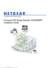 Netgear WN2000RPTv1 Installation Manual