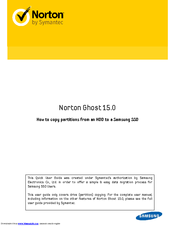 Norton MZ-5PA064B User Manual