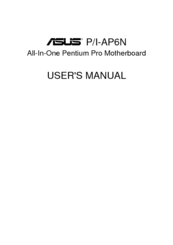 Asus P/I-AP6N User Manual
