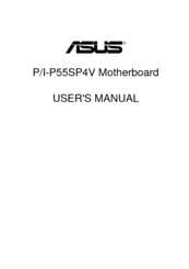 Asus P/I-P55SP4V User Manual