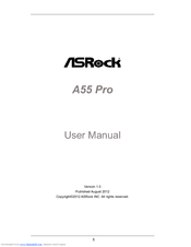 ASRock A55 Pro User Manual