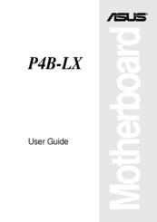 Asus P4B-LX User Manual
