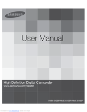 Samsung S15 HD Camcorder User Manual