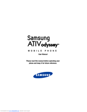 Samsung ATIV odyssey User Manual