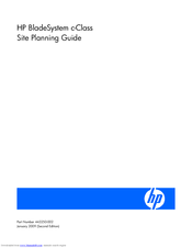 HP BladeSystem c-Class Site Planning Manual