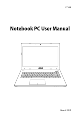 Asus S501A User Manual