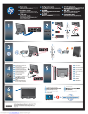 HP All-in-One G1-2100 Setup Poster