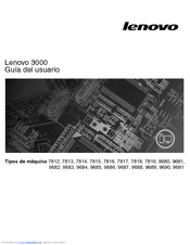 Lenovo 3000 9683 Guía Del Usuario