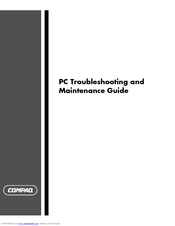 HP Presario SR1700 - Desktop PC Maintenance Manual