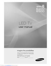 Samsung UN40C6400RF User Manual