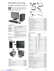 Compaq Compaq Pro 6305 Illustrated Parts & Service Map