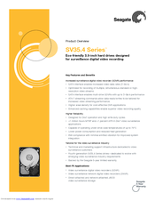 Seagate ST3320410SV - SV35.4 Series 320 GB Hard Drive Product Overview