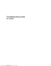 HP Rp3000 - Point of Sale System Troubleshooting Manual