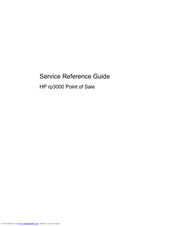 HP Rp3000 - Point of Sale System Reference Manual