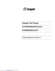 Seagate ST373405LCV ST336605LW Product Manual