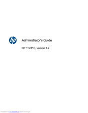 Hp t5565 - Thin Client Administrator's Manual