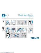 Philips Norelco QC5130/40 Quick Start Manual
