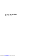 HP External Devices User Manual