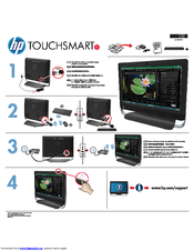 HP TouchSmart 320-1000 Quick Setup Manual