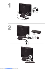 HP TouchSmart 420-1100 Quick Setup Manual