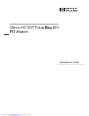 HP Olicom OC-3137 Token Ring 16/4 Installation Manual