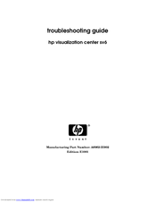 HP sv6 Troubleshooting Manual