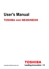 Toshiba PLL3AU-02Y016 User Manual