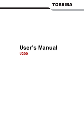 Toshiba PLUA0C-PT602E User Manual