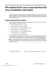 HP Xw8400 - Workstation - 4 GB RAM Software Installation